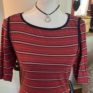 Free people striped tee shirt